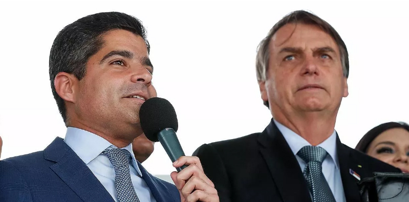 ACM Neto (DEM-BA) e Jair Bolsonaro (PSL-RJ) (Foto: Alan Santos/PR)
